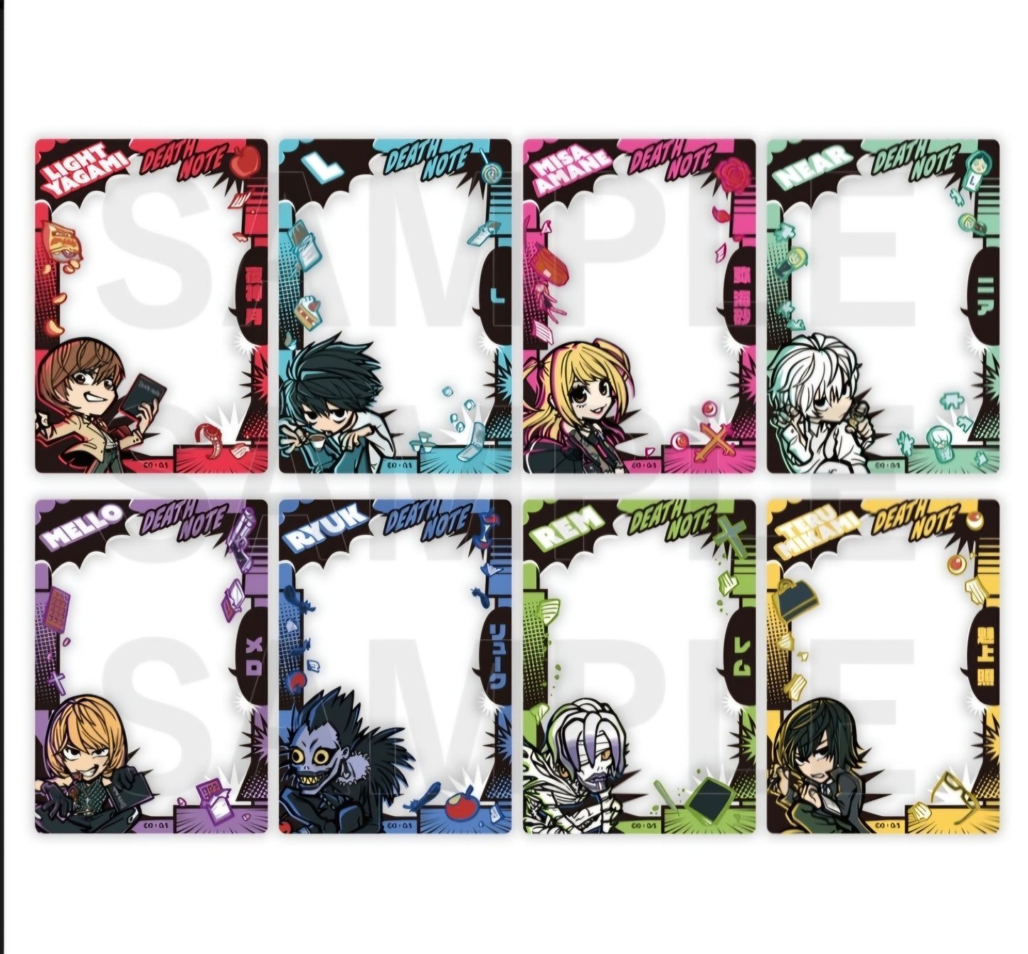 (ｲｰﾃﾞｨｽ) DEATH NOTE イートゥーン トレーディングクリアカード