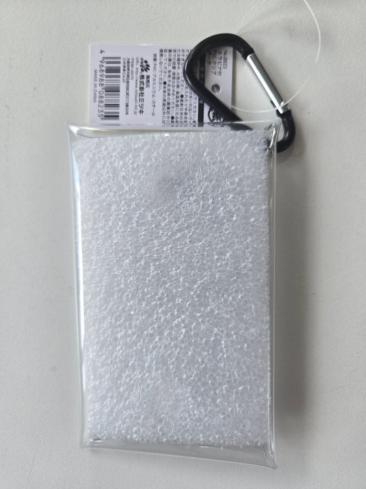 黒 ｶﾗﾋﾞﾅ付PVCｸﾘｱﾎﾟｰﾁ clear case