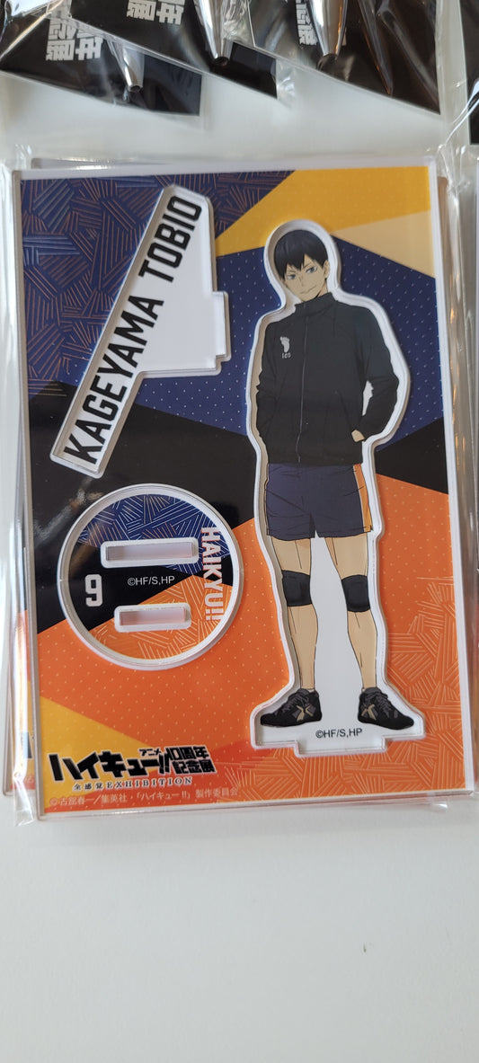 ハイキュー!! アクリルスタンド<10周年記念展描き下ろし 影山飛雄> as.