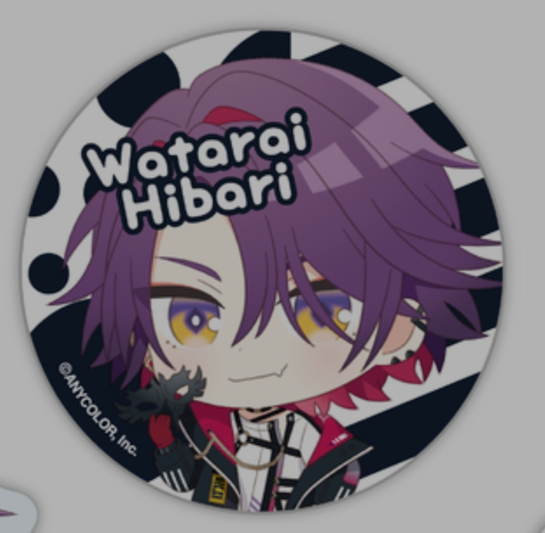 【にじさんじぷち2023】渡会雲雀 缶バッジ vtuber