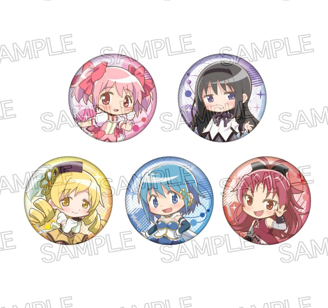 (ﾂｲﾝｸﾙ) 魔法少女まどかﾏｷﾞｶ ﾃﾞﾌｫﾙﾒ ｸﾞﾘｯﾀｰ缶ﾊﾞｯｼﾞ