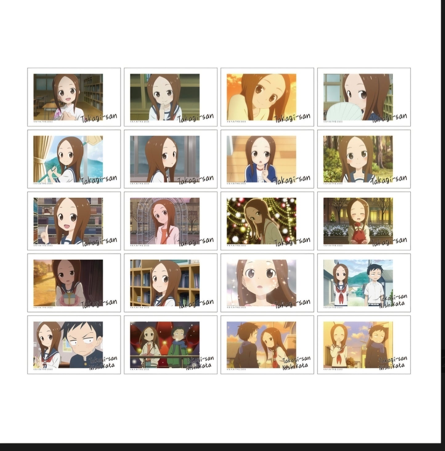 (ｱﾙﾏﾋﾞｱﾝｶ) からかい上手の高木さん TD場面写ｲﾗｽﾄｶｰﾄﾞ