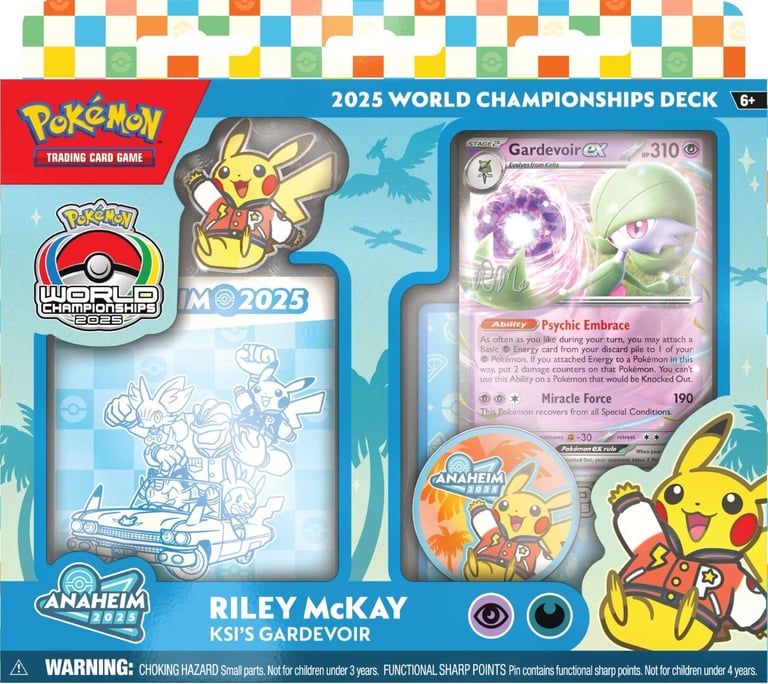 藍色 POKEMON TCG - WORLD CHAMPIONSHIPS DECK 2025 RILEY MCKAY
FLUTTER DEVO GARDEVOIR