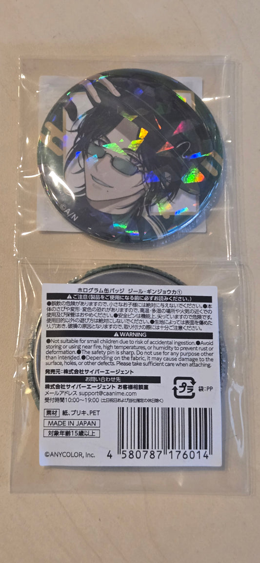 ホログラム缶バッジ ジール・ギンジョウカ②，池袋
