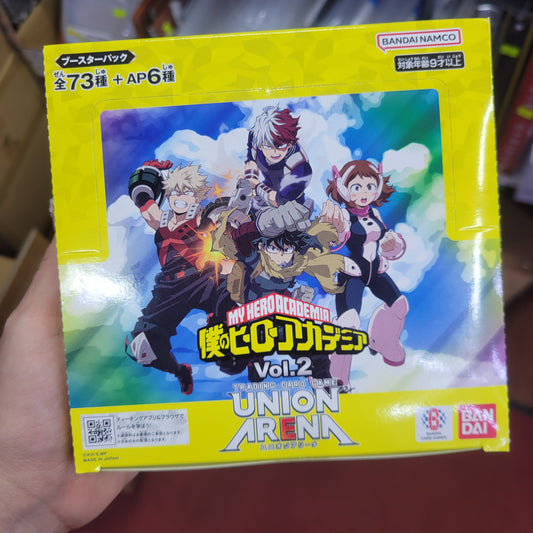 UNION ARENA booster 僕のﾋｰﾛｰｱｶﾃﾞﾐｱ Vol.2【EX06BT】 (BANDAI)
