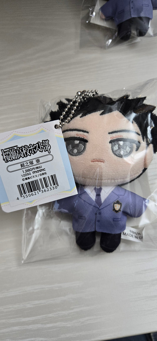 掟高校ホスト部 ぬいパル（ぬいぐるみマスコット）鈴之塚 崇 毛絨掛件 / Ouran High School Host Club Takashi Plush Keychain（池袋）