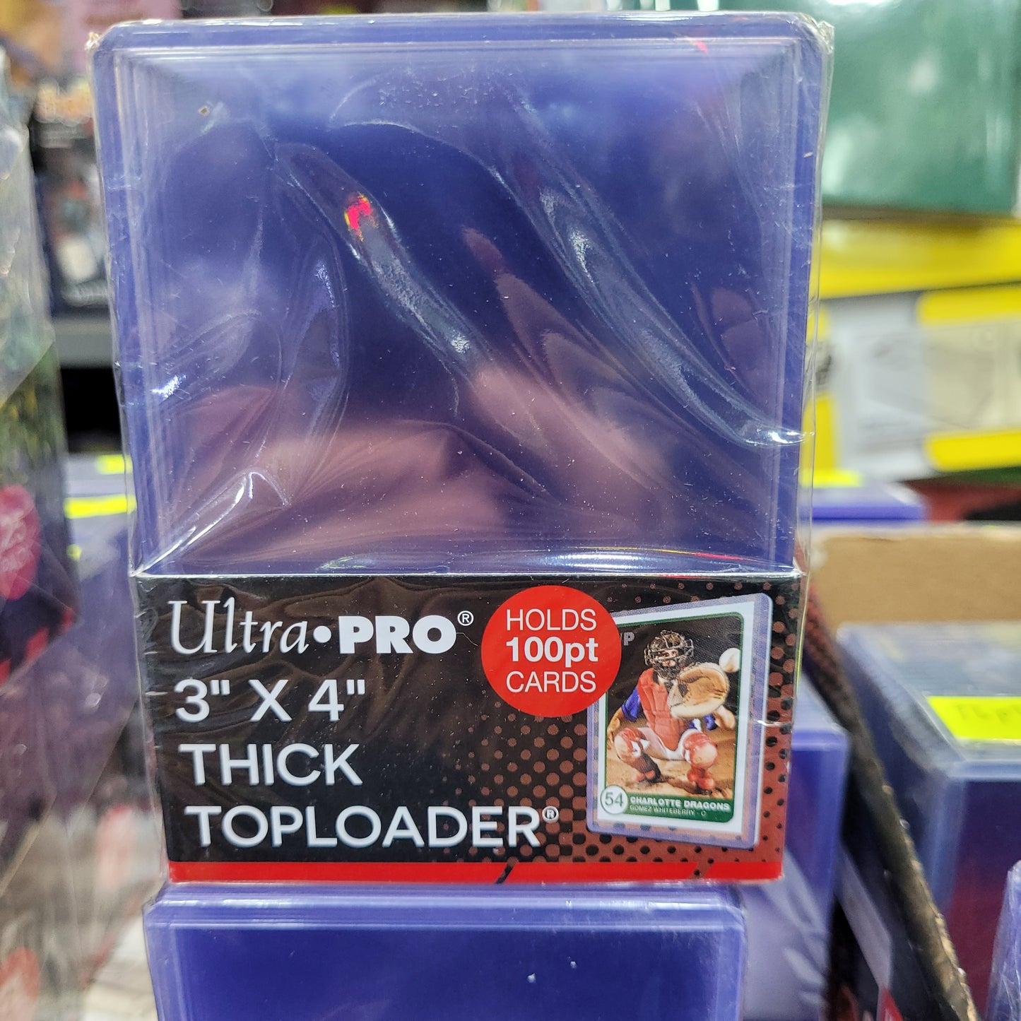 Ultra Pro 3" X 4" Thick Toploader 100pt