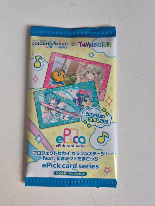 プロジェクトセカイ カラフルステージ！ feat. 初音ミク×たまごっち ePick card series (池袋)