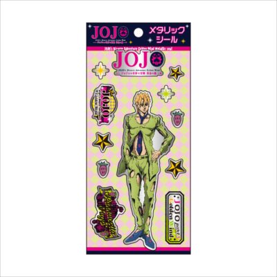 ジョジョの奇な马麺金の风メタリックシールパンナコッタ・フーゴ