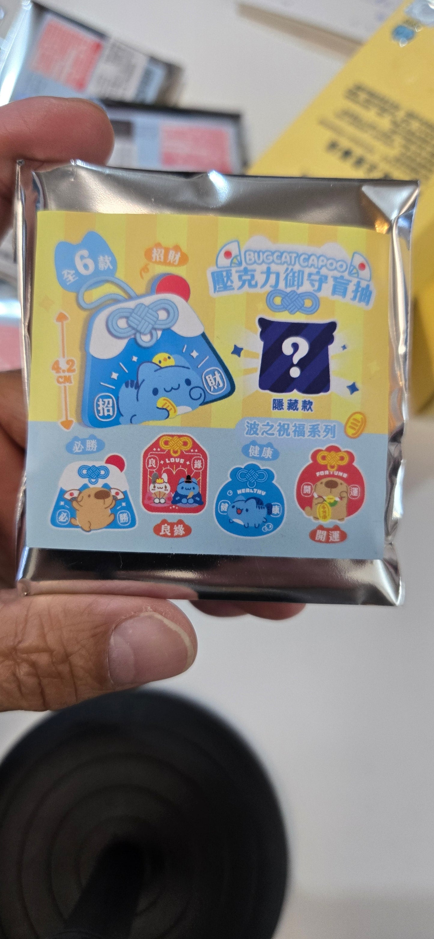 貓貓蟲咖波 魔力御守章 波之御守系列 BUGCAT CAPOO 全6款+隱藏款池袋