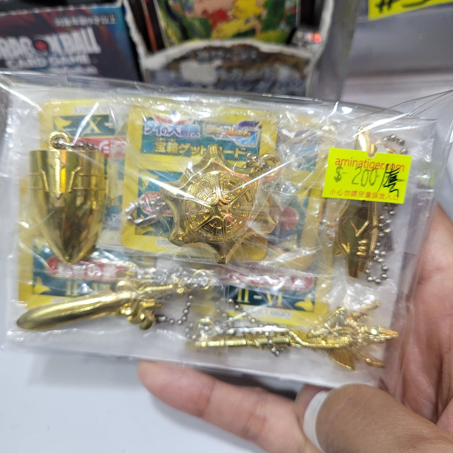 扭旦 #062 金set ドラゴンクエスト　ダイの大冒険ダイコレガチャ　第２弾　激闘！大魔宮編