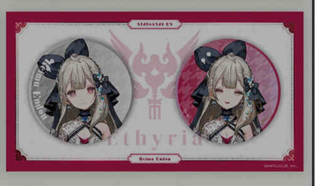 【Ethyria New Outfit Goods】缶バッジ セット 遠藤霊夢 vtuber