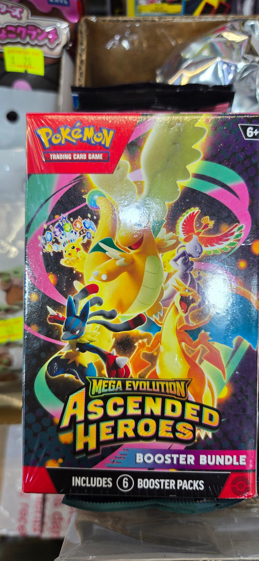Pokémon TCG: Mega Evolution – Ascended Heroes Booster Bundle