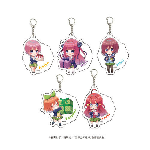 五等分の花嫁 アクリル キーホルダー 01/誕生日ver. ミニキャラ