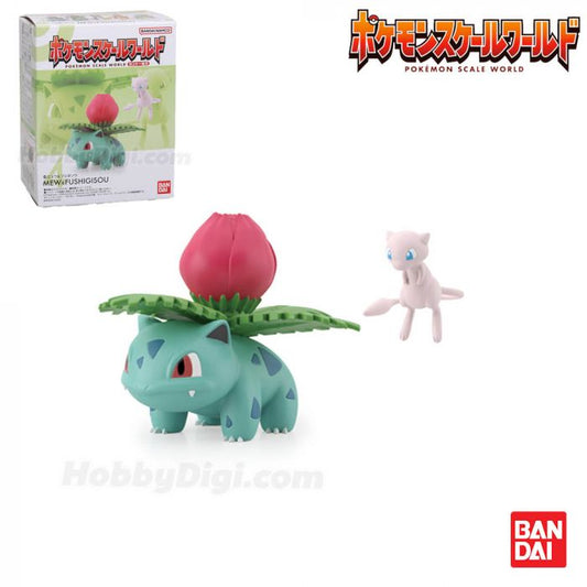 Bandai 食玩 - Pokemon Scale World 關都地區 套裝 (No.4 夢夢 & 奇異草)