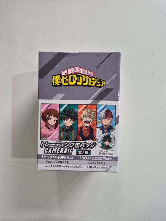 僕のヒーローアカデミア トレーディング缶バッジ／CAMERA!! (池袋)