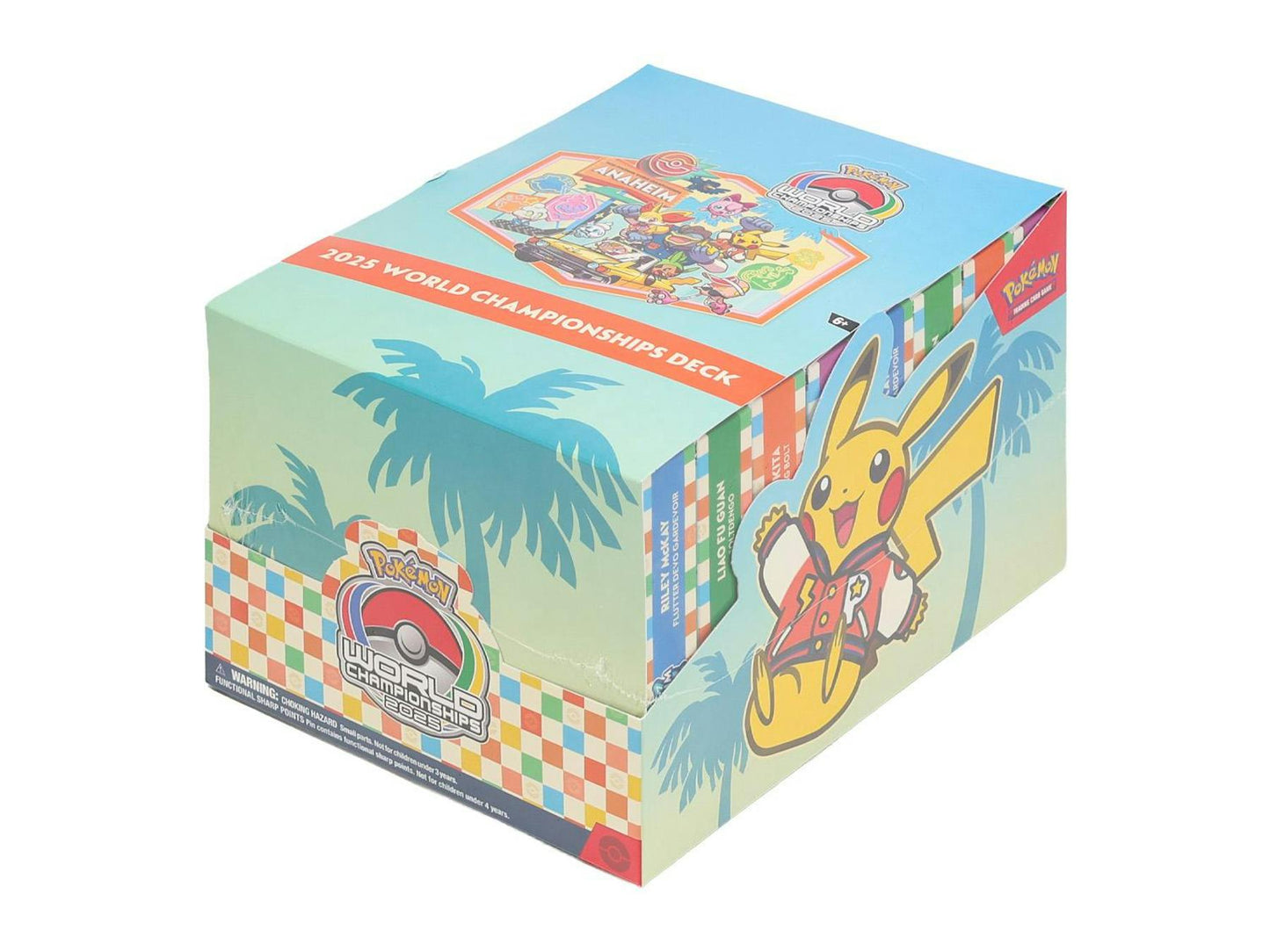 Pokemon 2025 World Championships 8-Deck Box