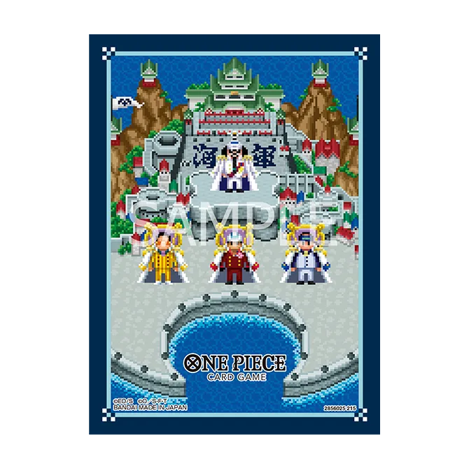 (BANDAI) ONE PIECE CG official card sleeve 15 (三大将)