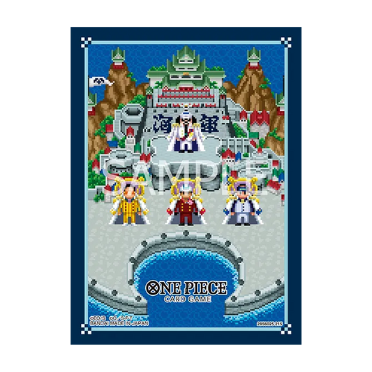 (BANDAI) ONE PIECE CG official card sleeve 15 (三大将)