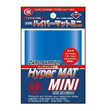 (KMC) (Hyper Mat)カードバリアー ハイパーマットミニ ブルー