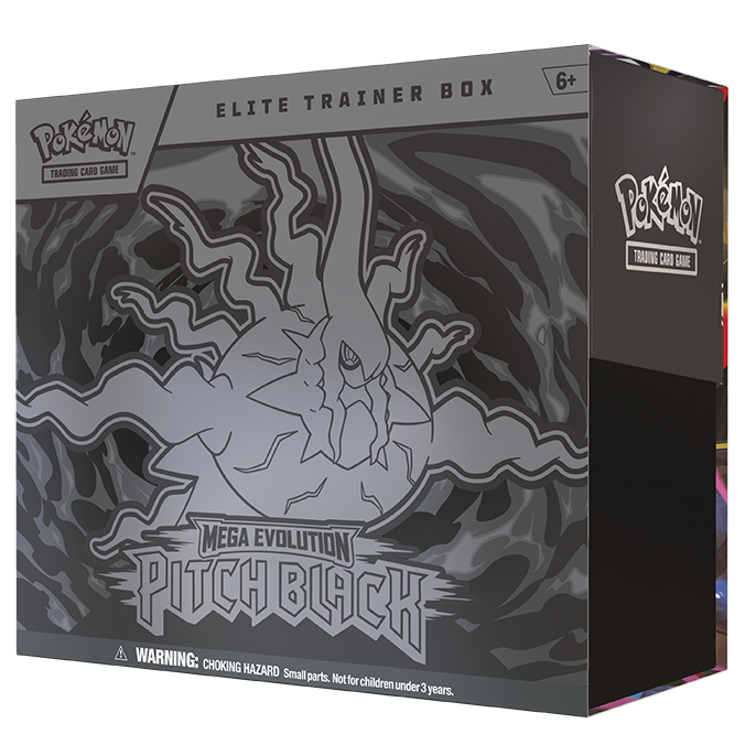 Pokémon TCG:
Mega Evolution—Pitch Black Elite Trainer Box