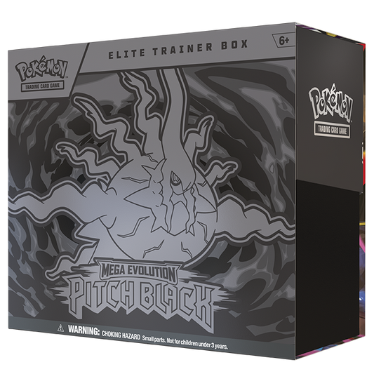 Pokémon TCG:
Mega Evolution—Pitch Black Elite Trainer Box
