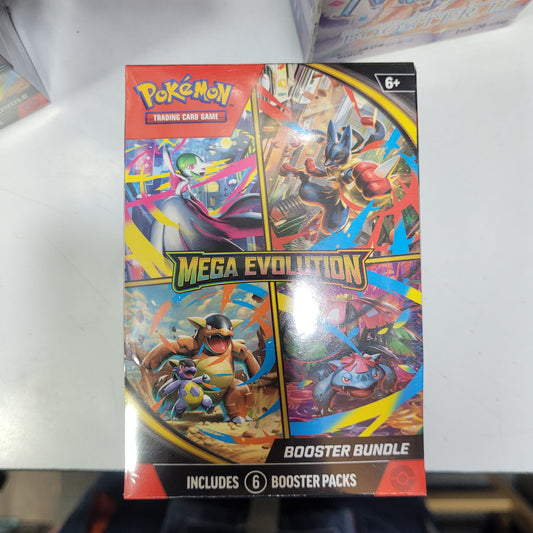 Pokemon TCG Mega Evolution Booster Bundle 6 packs