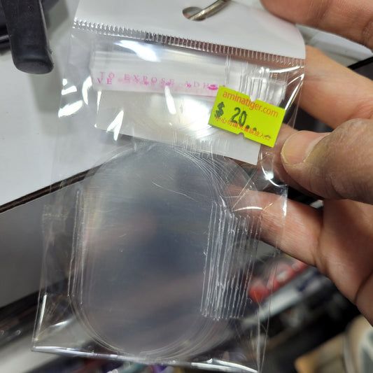 Pokemon 圓形用遊戲咭機咭套（有封口，簿套）(20張)