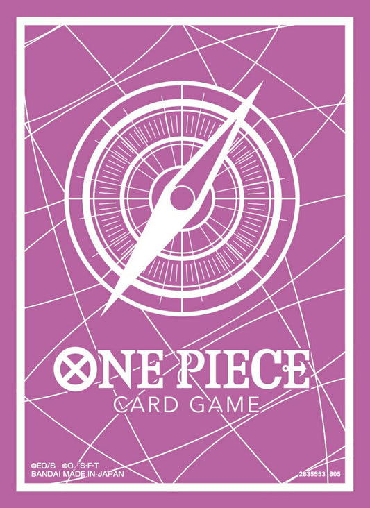 ONE PIECEカードゲーム オフィシャルカードスリーブ13D：スタンダードパープル