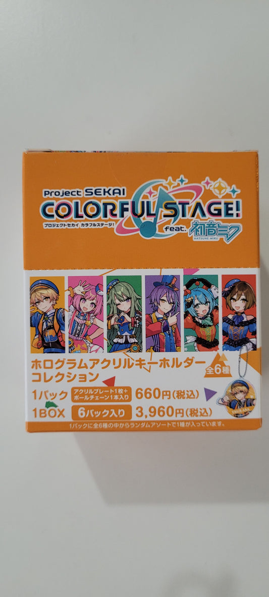 プロジェクトセカイ カラフルステージ！ feat. 初音ミク　ホログラムアクリルキーホルダーコレクション(2024オンリーショップイラスト)／ワンダーランズ×ショウタイム tcb