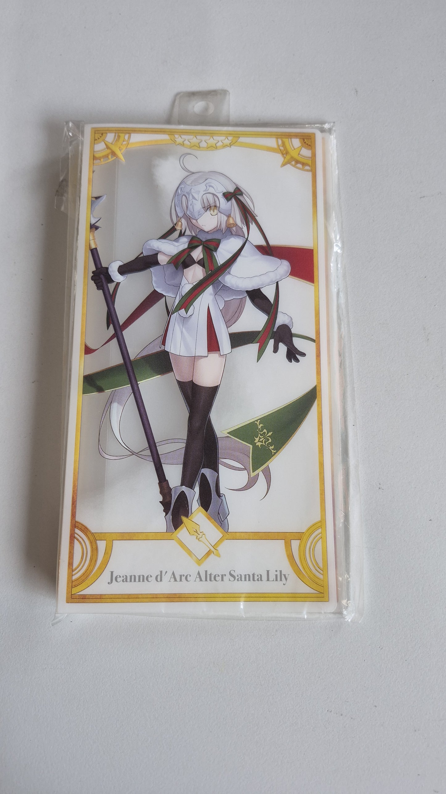 Fate/Grand Order カードファイル 「ランサー/ジャンヌ・ダルク・オルタ・サンタ・リリィ」