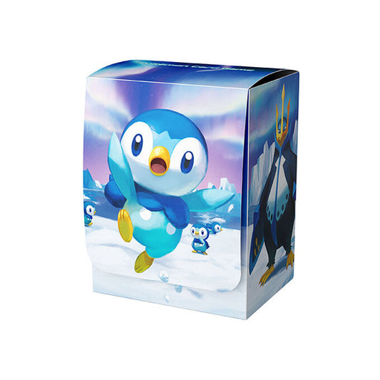 ポケモンカード デッキケース ポッチャマ＆ポッタイシ＆エンペルト | Pokemon Center 2025 Piplup Prinplup Empoleon Deck Box Holder | Pokemon「波加曼&波皇子&帝王拿波」卡盒