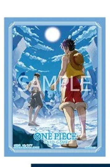 (BANDAI) ONE PIECE CG official card sleeve 15 (ルフィ&エース)