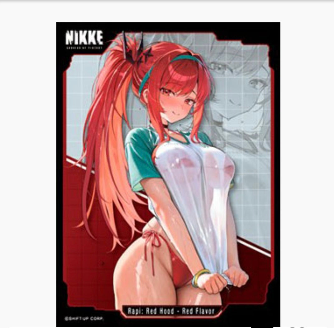 (MOVIC) sleeve 勝利の女神:NIKKE「ﾗﾋﾟ:ﾚｯﾄﾞﾌｰﾄﾞ - ﾚｯﾄﾞﾌﾚｰﾊﾞｰ」(No.MT2312)