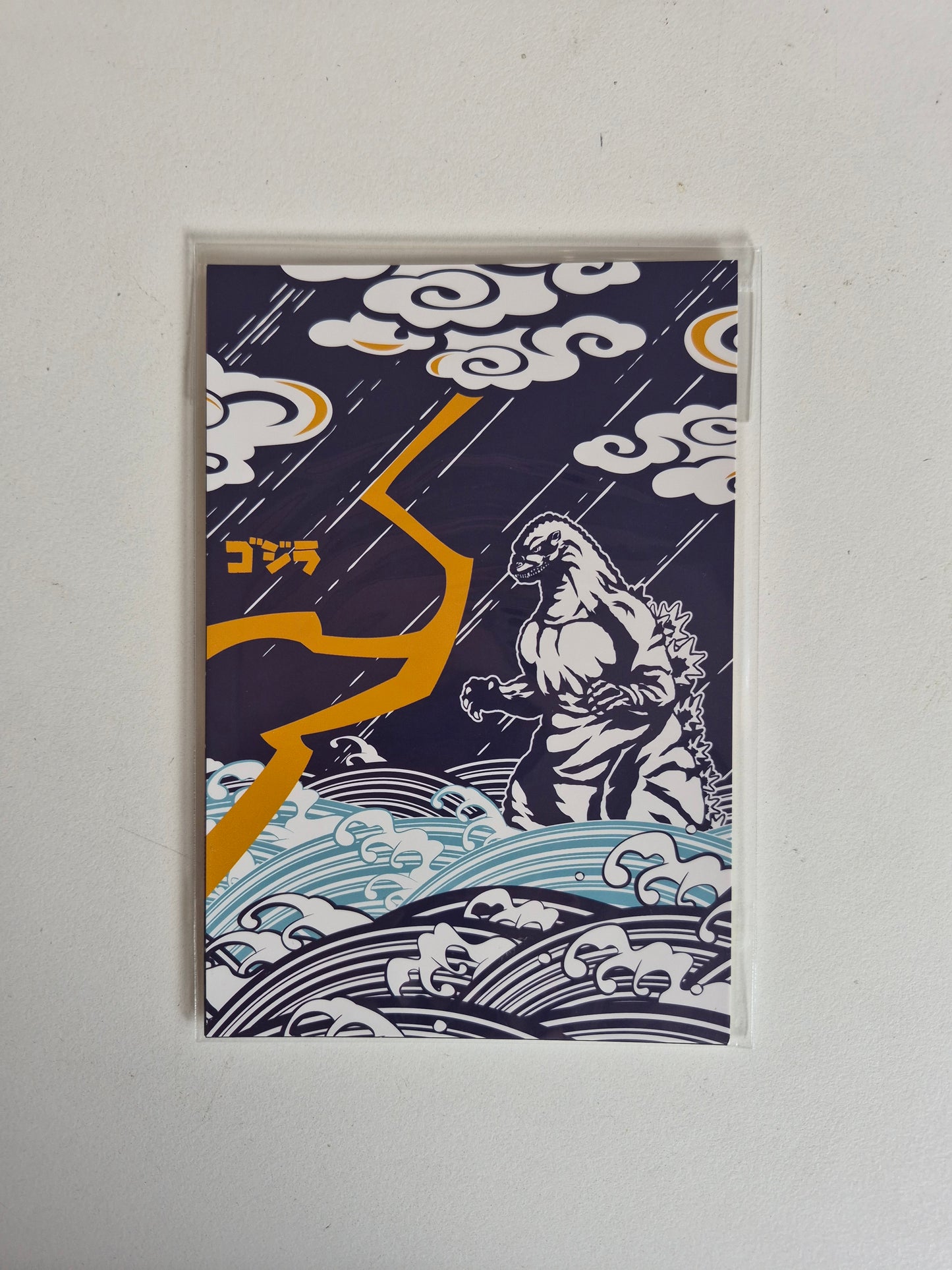ゴジラ ポストカード 5枚セット JAPANESE ART B  (池袋)