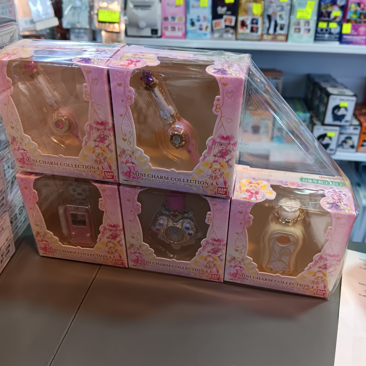(套)MINI CHARM COLLECTION4 PRECURE ALLSTARS