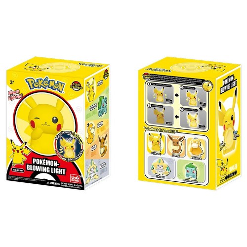 Pokemon Blowing light-Pikachu