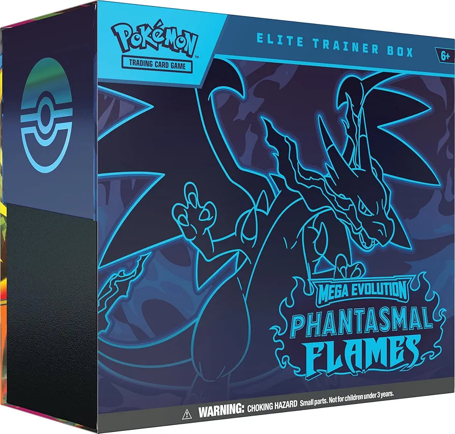 Pokemon Mega Evolution ME2 Phantasmal Flames Elite Trainer Box