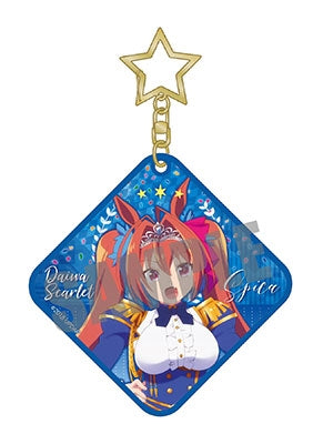 ウマ娘 プリティーダービー PVCクリア キーホルダー ダイワスカーレット