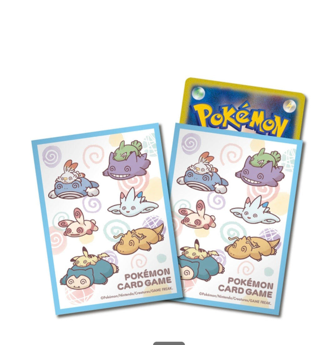 ポケモンカードゲーム デッキシールド ちからつきた【ブルー】(池袋)