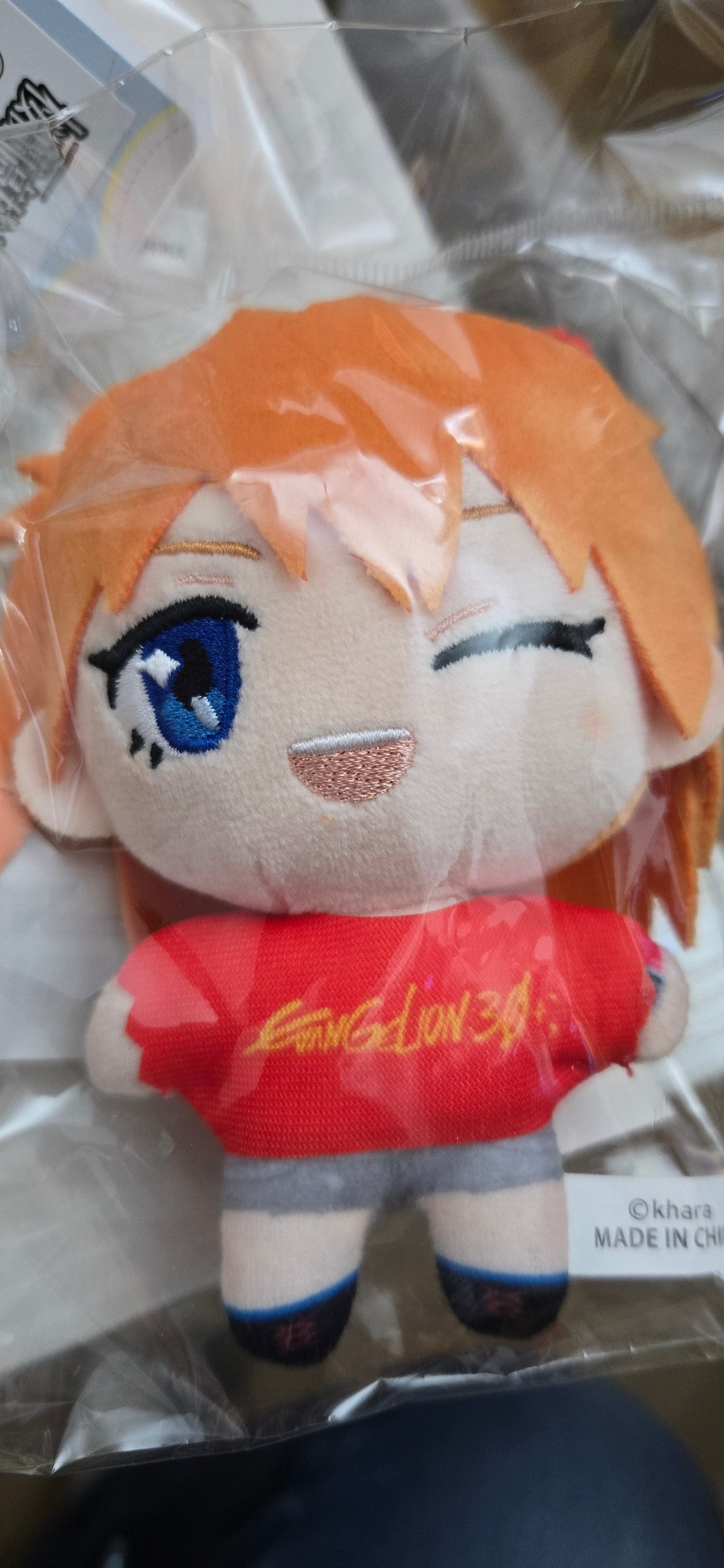 Evangelion:3.0+ ぬいぐるみマスコット/アスカ明日香毛公仔 /  Asuka Plush Mascot（池袋）