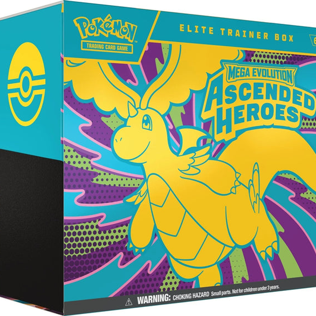 Pokémon TCG Mega Evolution – Ascended Heroes Elite Trainer Box