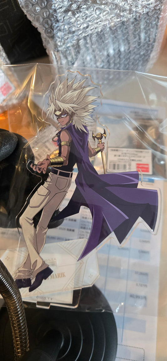 遊☆戯☆王デュエルモンスターズ×コラボカフェ本舗BLANC （強敵編）等身アクリルスタンド（闇マリク）
