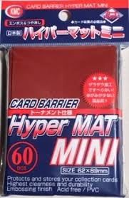 (KMC)(Hyper Mat Mini) Metallic Red
