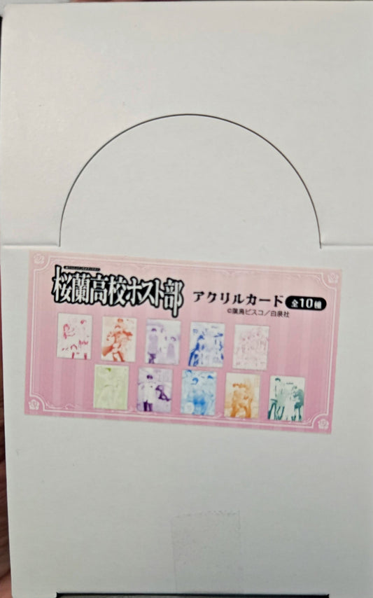 櫻蘭高校男公關部 アクリルカード 全10種 整盒 / Ouran High School Host Club Acrylic Card Complete Box Set (10 Designs)池袋