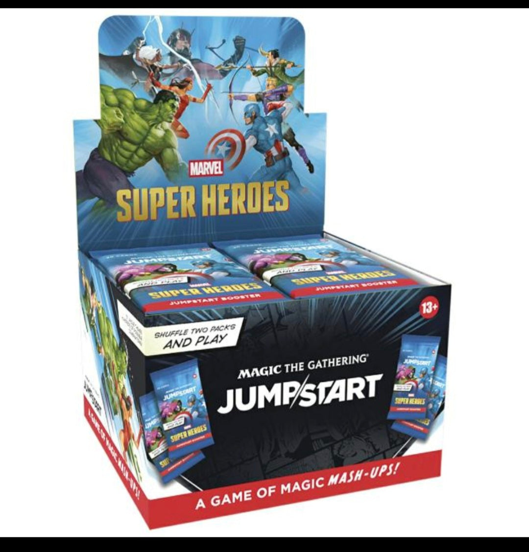 (WOC) MTG ﾏｰﾍﾞﾙ ｽｰﾊﾟｰ･ﾋｰﾛｰｽﾞ ｼﾞｬﾝﾌﾟｽﾀｰﾄ･ﾌﾞｰｽﾀｰ  Super Heroes      英語版