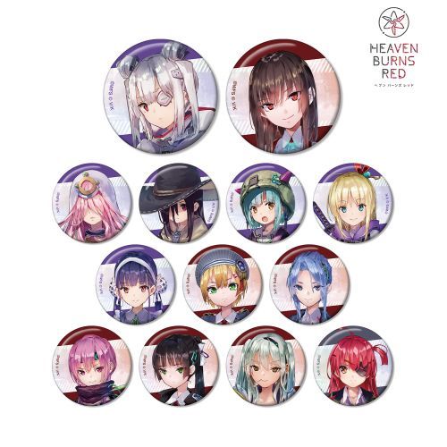 へブンバーンズレッド トレーディング 缶バッジ ver.C