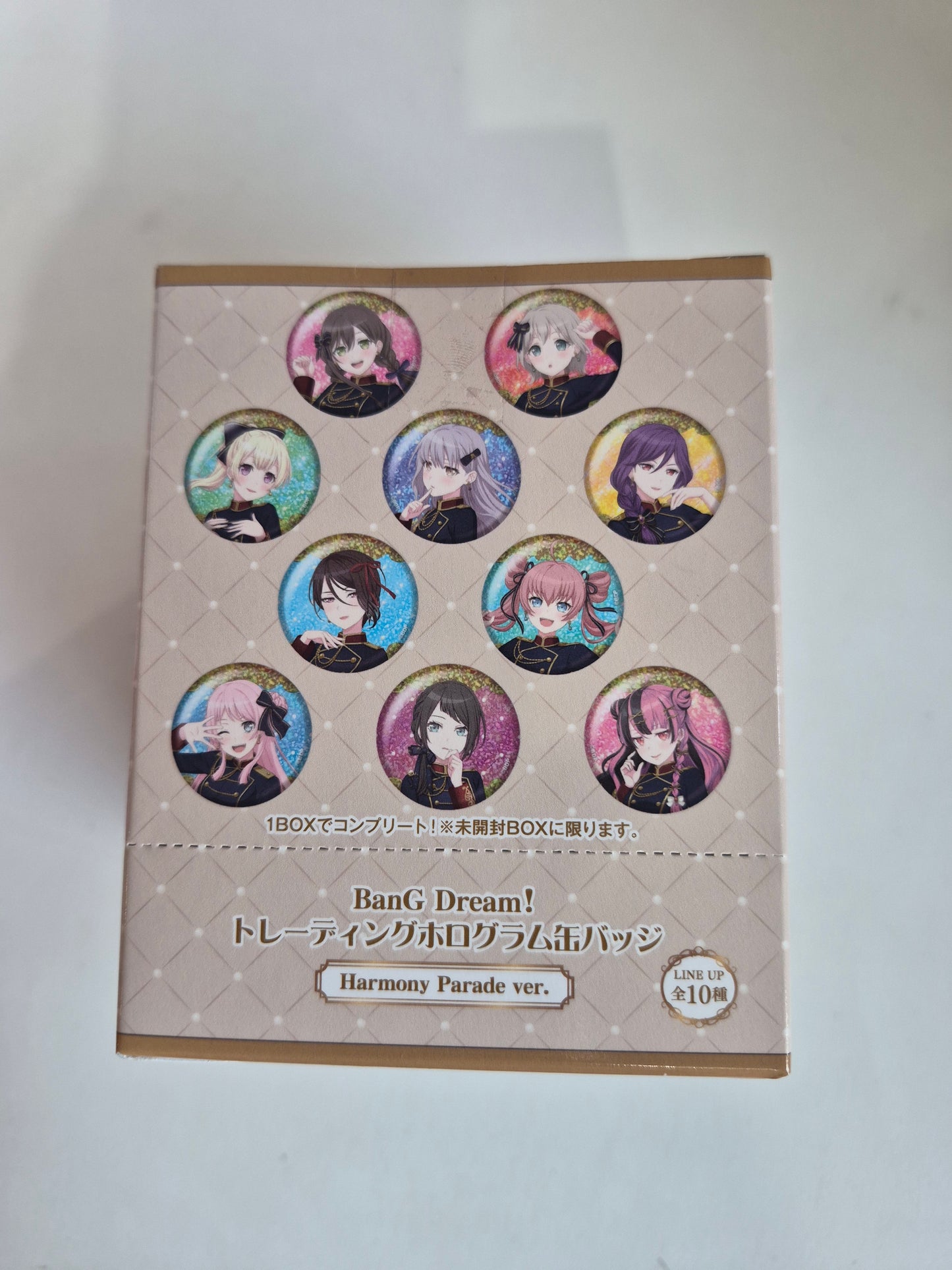 BanG Dream!　トレーディングホログラム缶バッジ Harmony Parade ver. (池袋)