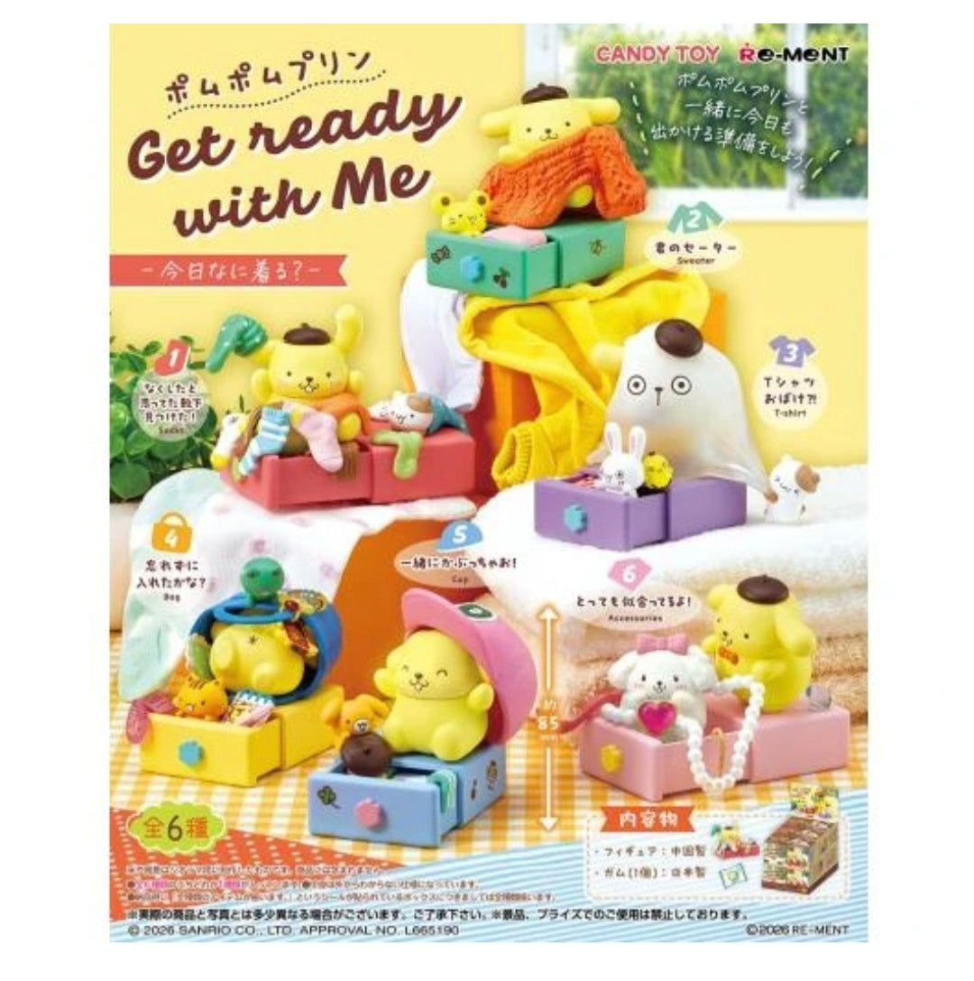 (Re-ment) ポムポムプリン ゲットレディウィズミー