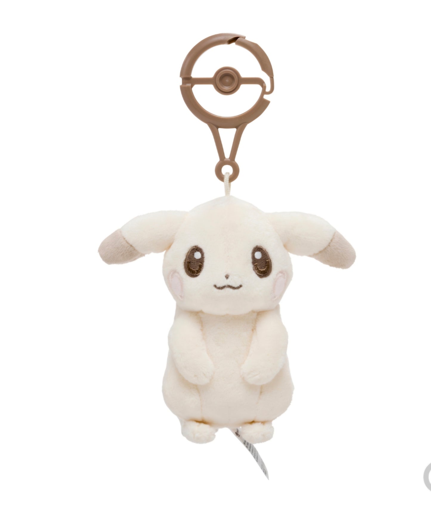 カラビナ付きマスコット ぽこ あ ポケモン ピカチュウ（うすいろ）IKE